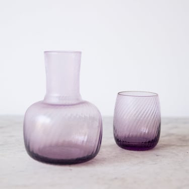 Ribbed Bedside Decanter