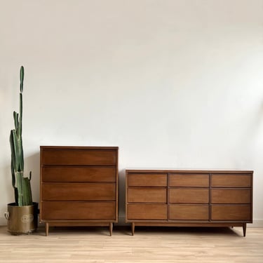 Pair of Vintage Mid Century Dressers