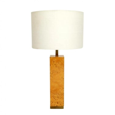 Burl Wood Lamp