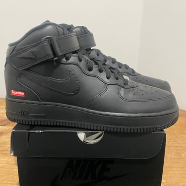 Supreme x Nike AF-1 “Black” (Sz 10)