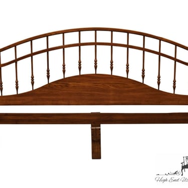 COCHRANE Hermitage House Collection Solid Oak Country French King Size Headboard 