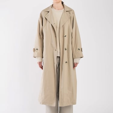 Taupe Seamed Trench