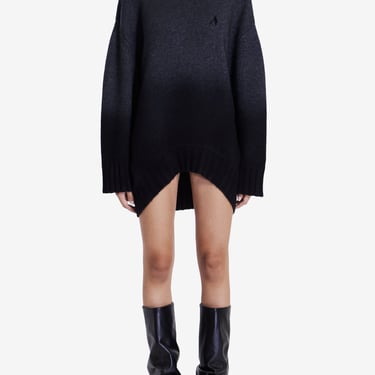 The Attico Women Mini Dress In Wool And Cashmere