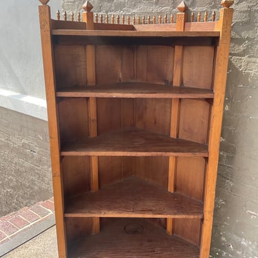 Antique Corner Shelf