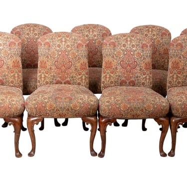 Set of Eight Irish Dining Chairs