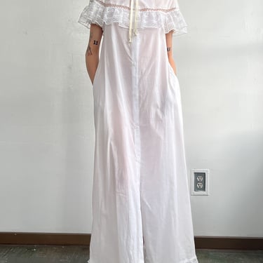 Givenchy Cotton + Lace Dress (L)
