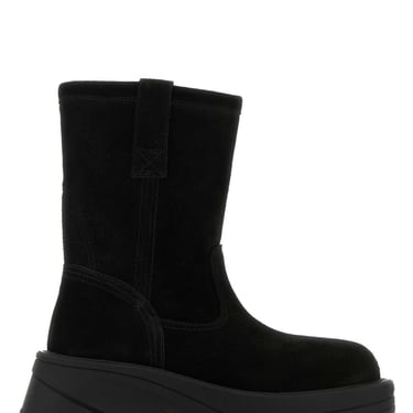 Alyx Black Suede Ankle Boots