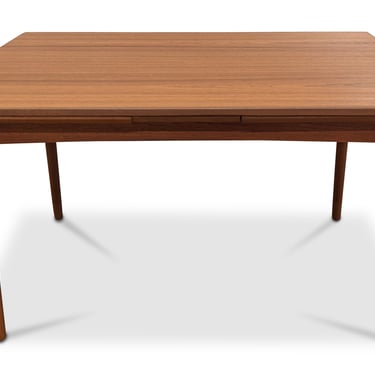 Teak Dining Table w Two Leaves - 7441