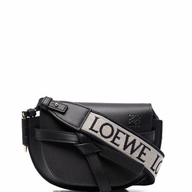 Loewe Women Gate Dual Mini Leather Crossbody Bag