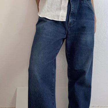 vintage mens rustler jeans / vintage rustler denim 34 x 30 