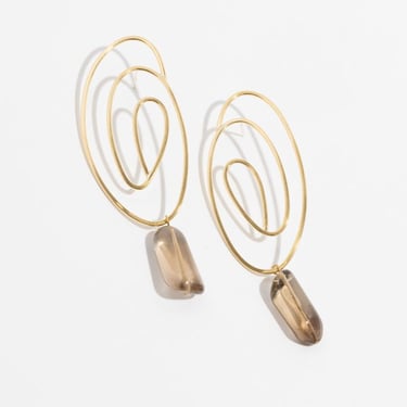 Laura Estrada Jewellery Swirl Earrings