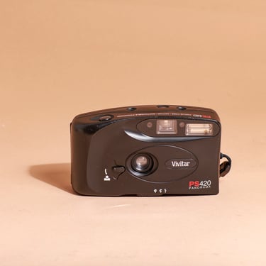 Vintage Vivitar PS420 Panorama Point & Shoot 35mm Film Camera 