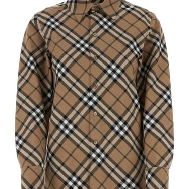 Burberry Woman Embroidered Polyester Blend Shirt