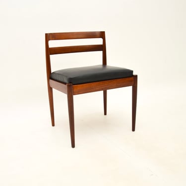 Danish Vintage Rosewood and Leather Model 301 Chair by Kai Kristiansen