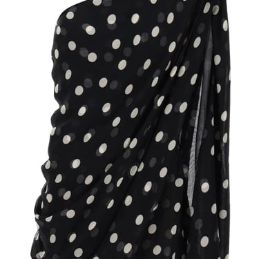 Stella Mccartney Silk Polka Dot Mini Dress Women