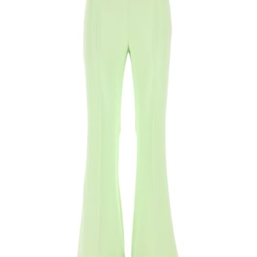 Moschino Women Pastel Green Stretch Viscose Pant