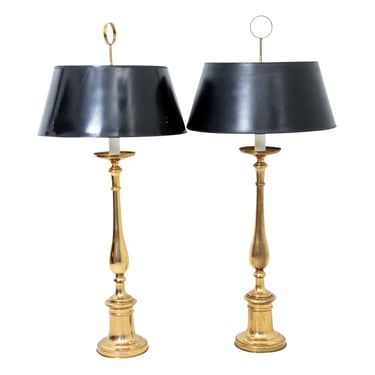Solid Brass Mid Century Lamps
