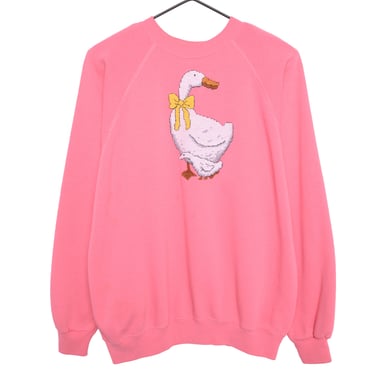 1980s Cross Stitch Goose Sweatshirt USA