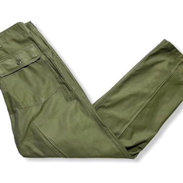 Vietnam War OG-107 Utility Fatigue Pants, Baker Trousers