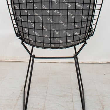 Harry Bertoia for Knoll Black Wire Chair
