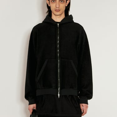 Balenciaga Men Inside-Out Hooded Sweatshirt