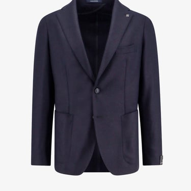 Tagliatore Man Tagliatore Man Blue Blazers E Vests