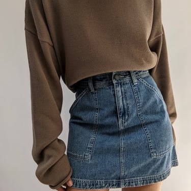 Fun 90s Mini Denim Skirt