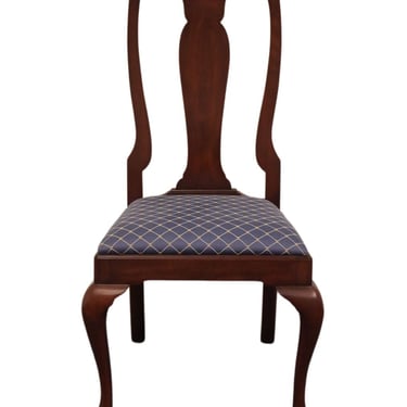 HENKEL HARRIS Traditional Queen Anne Style Wild Black Cherry Dining Side Chair 105S 