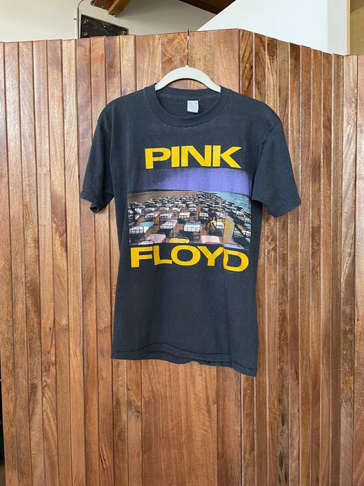 Small Vintage Pink Floyd T-Shirt 1987 A Momentary Lapse Of Reason World Tour Shirt 80s 