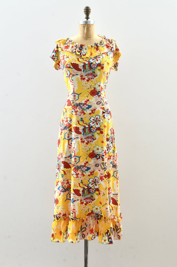 40's Holomuu Dress | Pickled Vintage | Palo Alto, CA