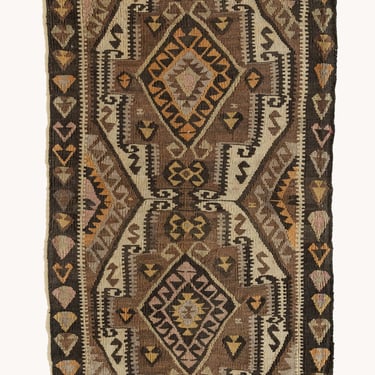 HOLD Vintage Turkish Mini Rug No. 624 | 1'11 x 3'4