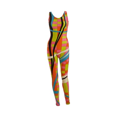 Pucci Multicolor Print Jump Suit