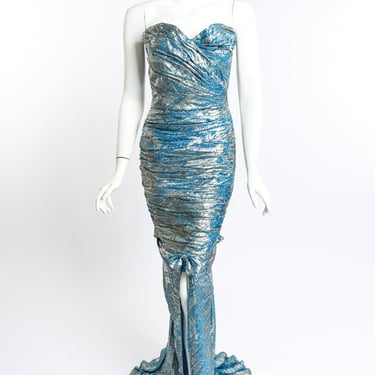 Metallic Mermaid Gown