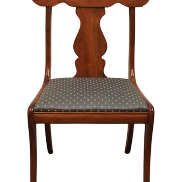 STATTON FURNITURE Centennial Collection Solid Cherry Traditional Federal Style Dining Side Chair 111473 