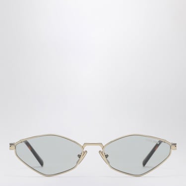 Miu Miu Miu Regard Gold/Light Green Sunglasses Women