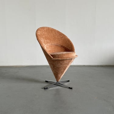 Iconic Verner Panton 'Cone' Chair, 1950s Denmark 