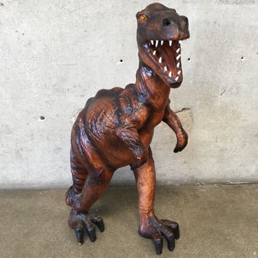 Sculpted Leather Dinosaur