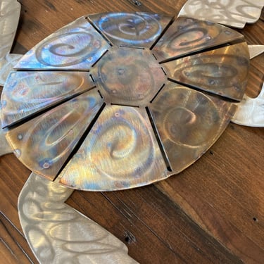 Sea Turtle, 15.5", stainless steel, hand-made