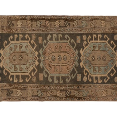 Vintage Heriz Rug - 10'7 x 3'