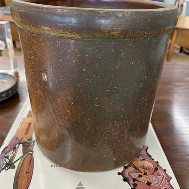 Brown Meyer Stoneware Crock