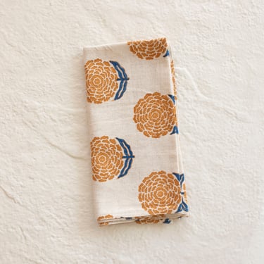 Alisha Natural Block Printed Napkin