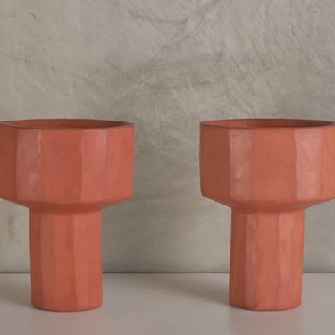 SANTISIMO ' RUST ' COLORED TABLE LAMP