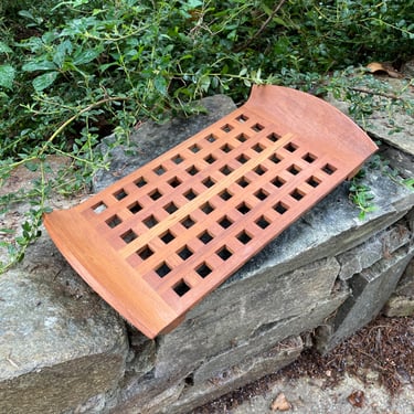 Dansk Teak Lattice Tray Danish Modern Vintage Scandinavian Design Jens Quistgaard 