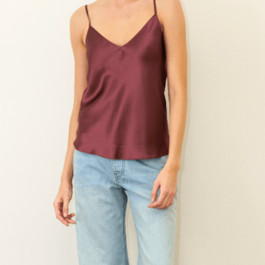 gloria V neck Bias cut Cami