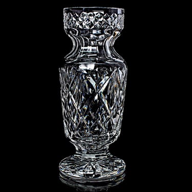 Waterford Crystal Lismore Vase 8" Tall | Beautiful Vintage Crystal Flower Vase 