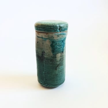 Studio Pottery Container 