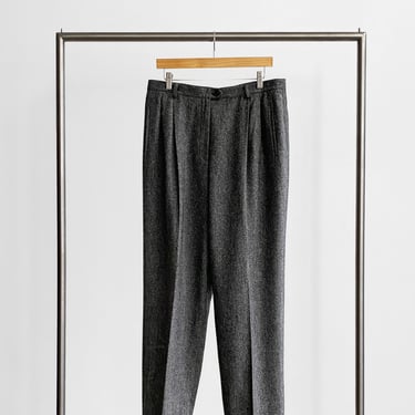 Gray Wool Trouser