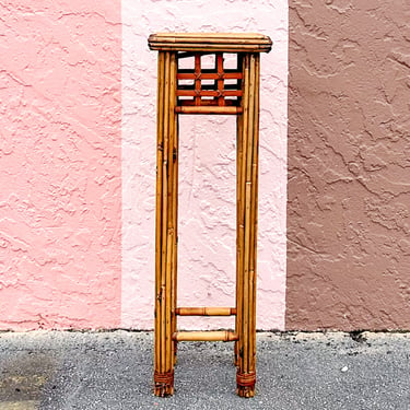 Cute Rattan Plant Stand