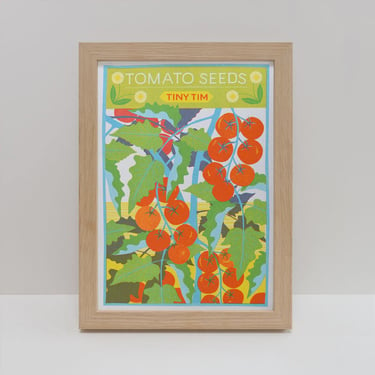 Tomato A4 Riso Print