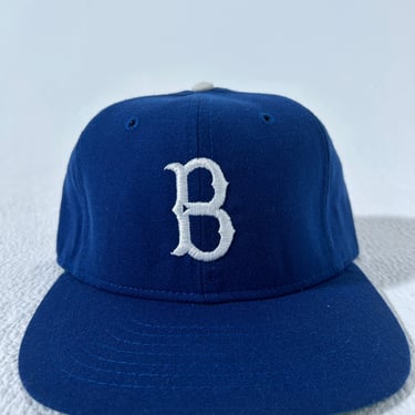 Vintage Brooklyn Dodgers Roman Pro Fitted Hat Sz. 7 1/2